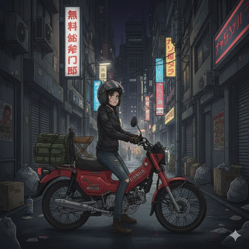 連休初日の早朝、私は旅に出る。