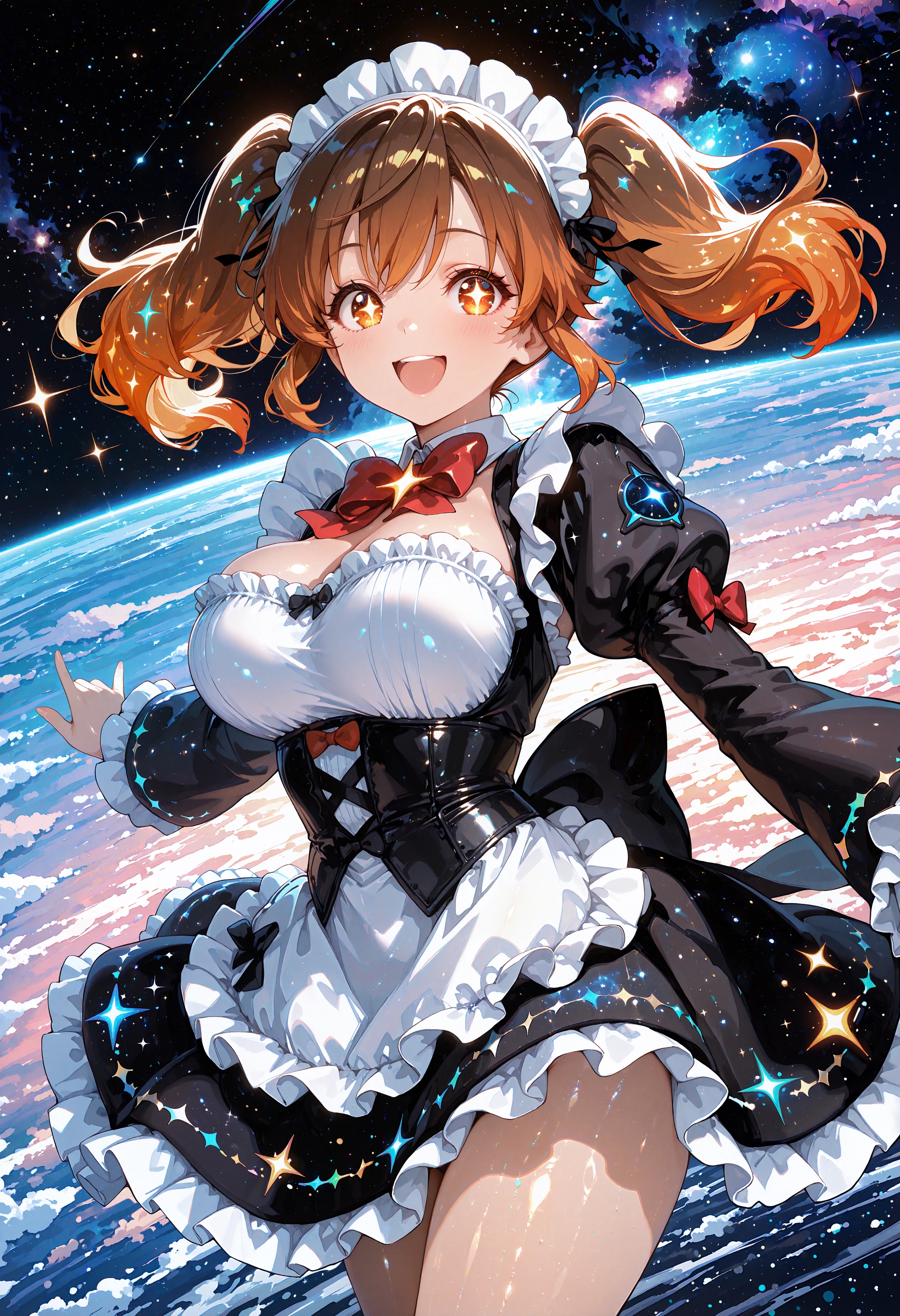 宇宙メイド | の人気AIイラスト・グラビア