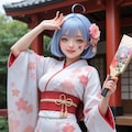 羽子板で勝負よ 5枚目