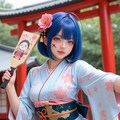 羽子板で勝負よ 4枚目