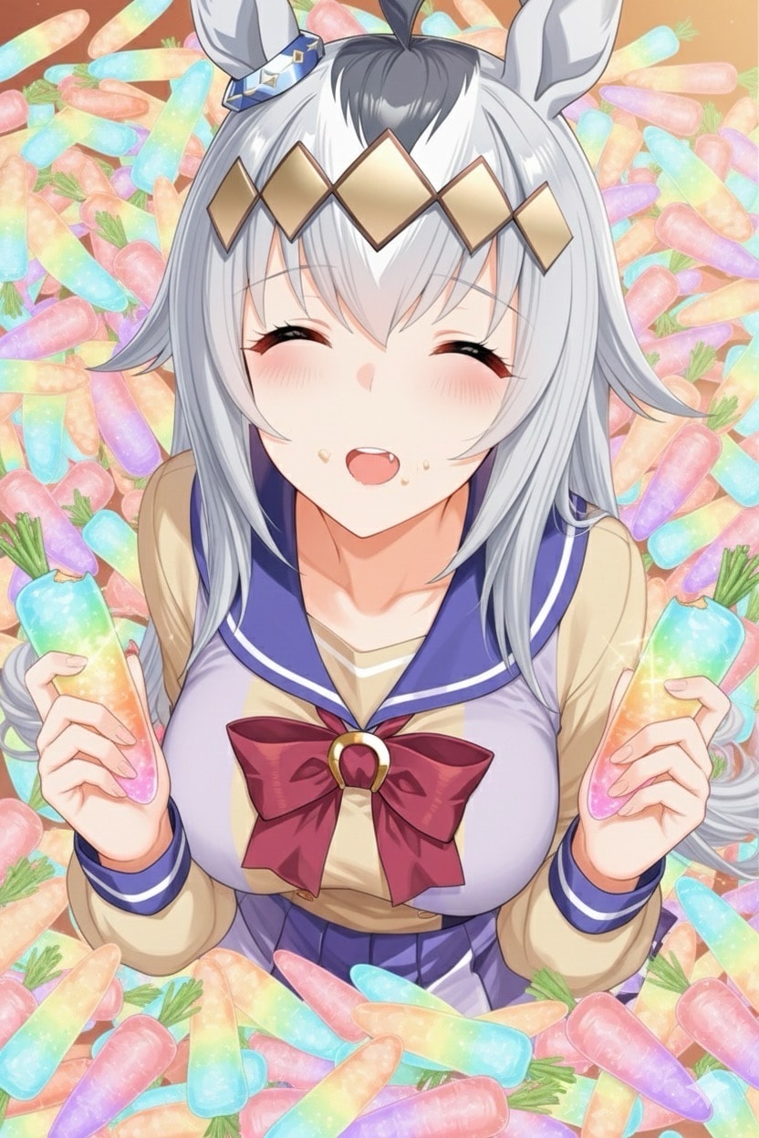 たくさんたべるキミがスキ | の人気AIイラスト・グラビア