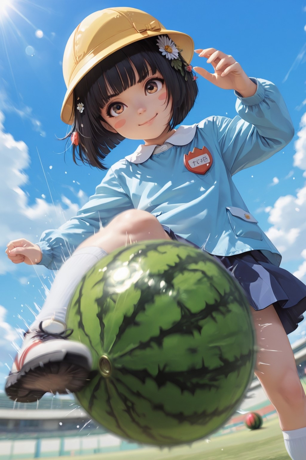 Rent A Girlfriend（妹をレンタルしました！「お兄ちゃん見て見て おっきなスイカだよ♪」「コラッ！食べ物を粗末にしてはいけません」）