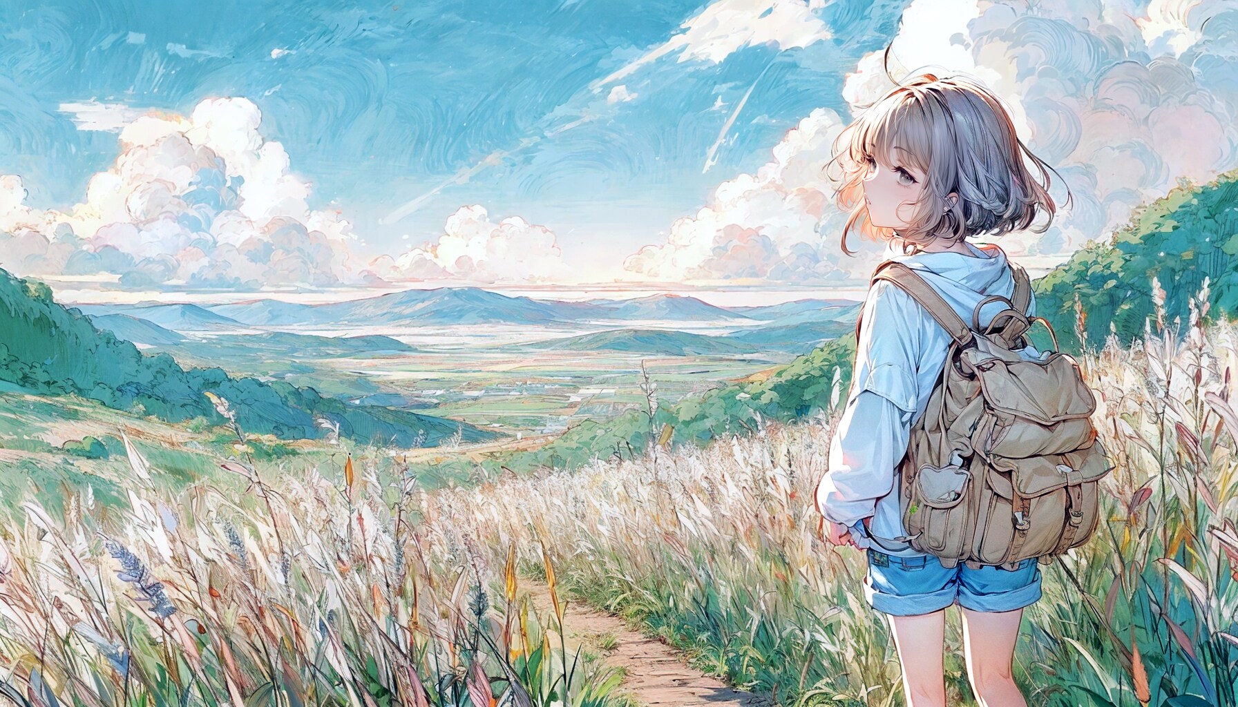 夏空と少女80 | の人気AIイラスト・グラビア