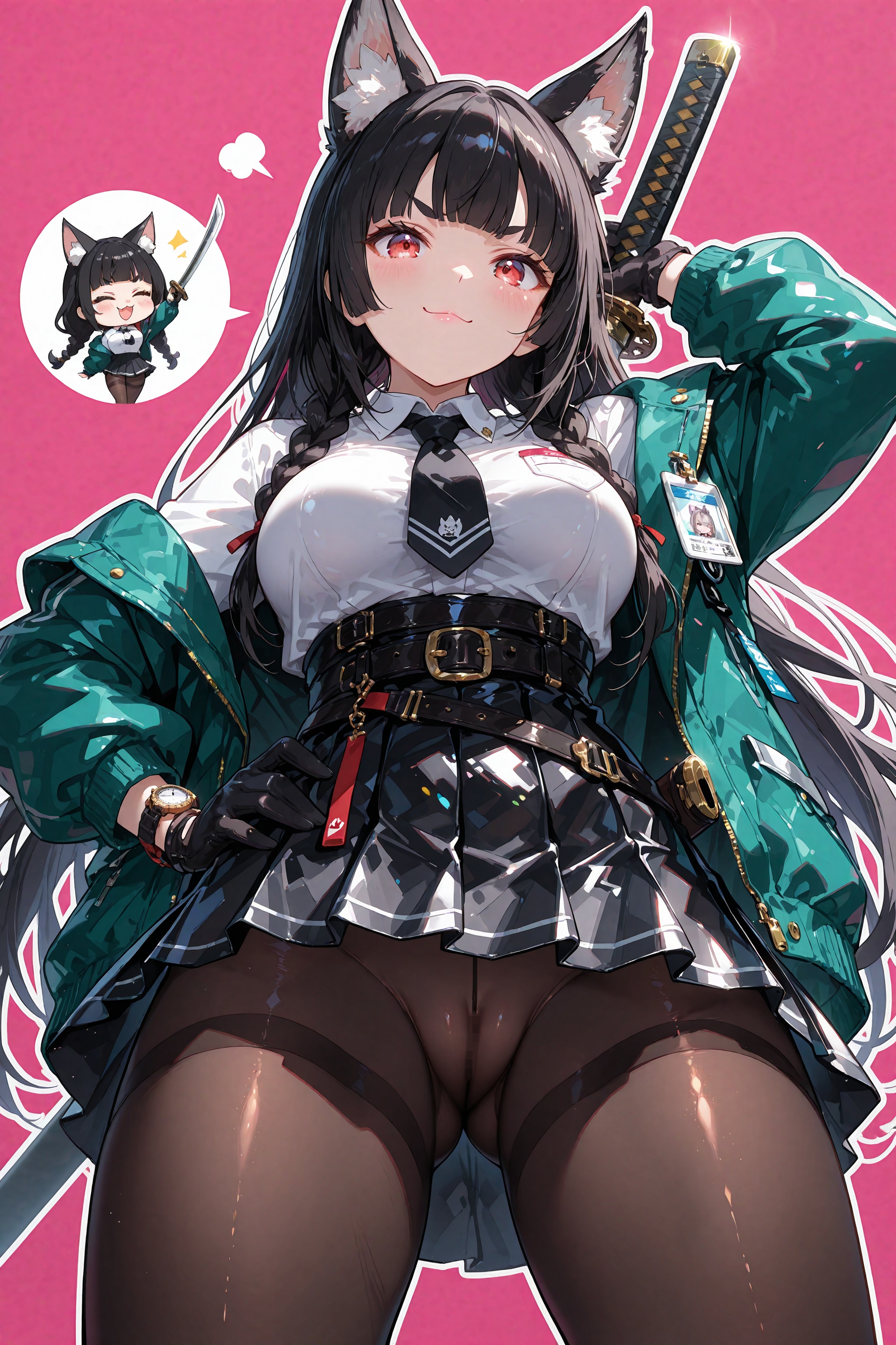おっ⁉な～に見てんだ。斬っちまうゾ⚔️