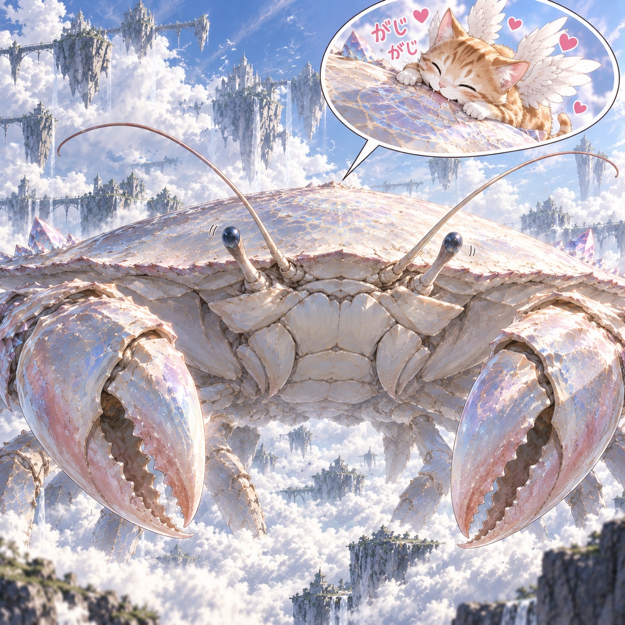 《雲海の主の悩み》 | の人気AIイラスト・グラビア