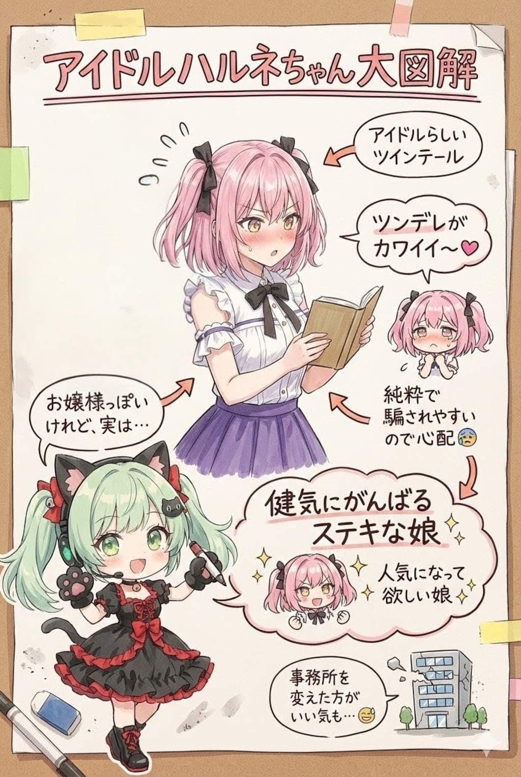 アオイによるハルネちゃんの他己紹介