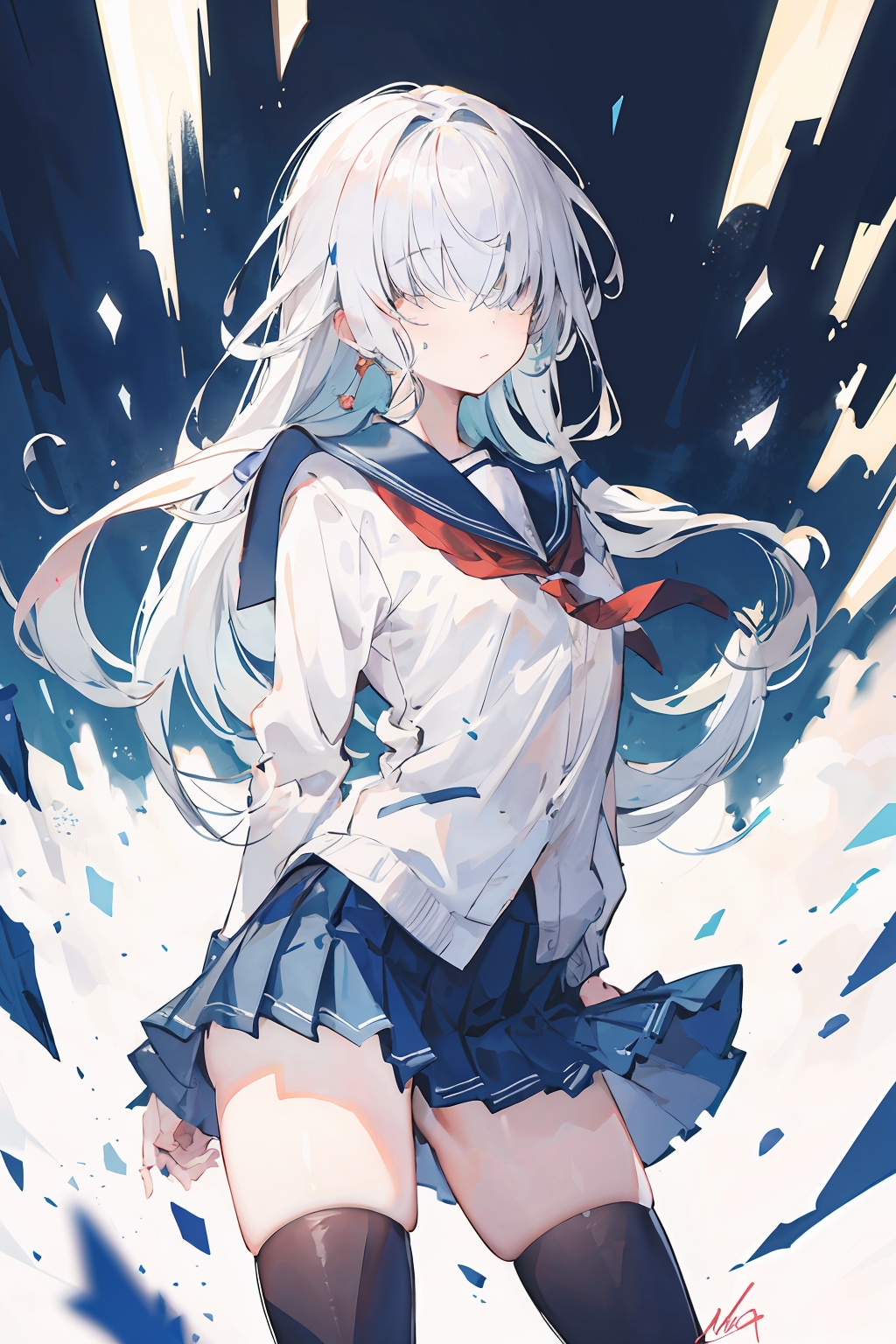 メカクレちゃん