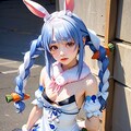 VTuber_002_兎田ぺこらコス 2枚目