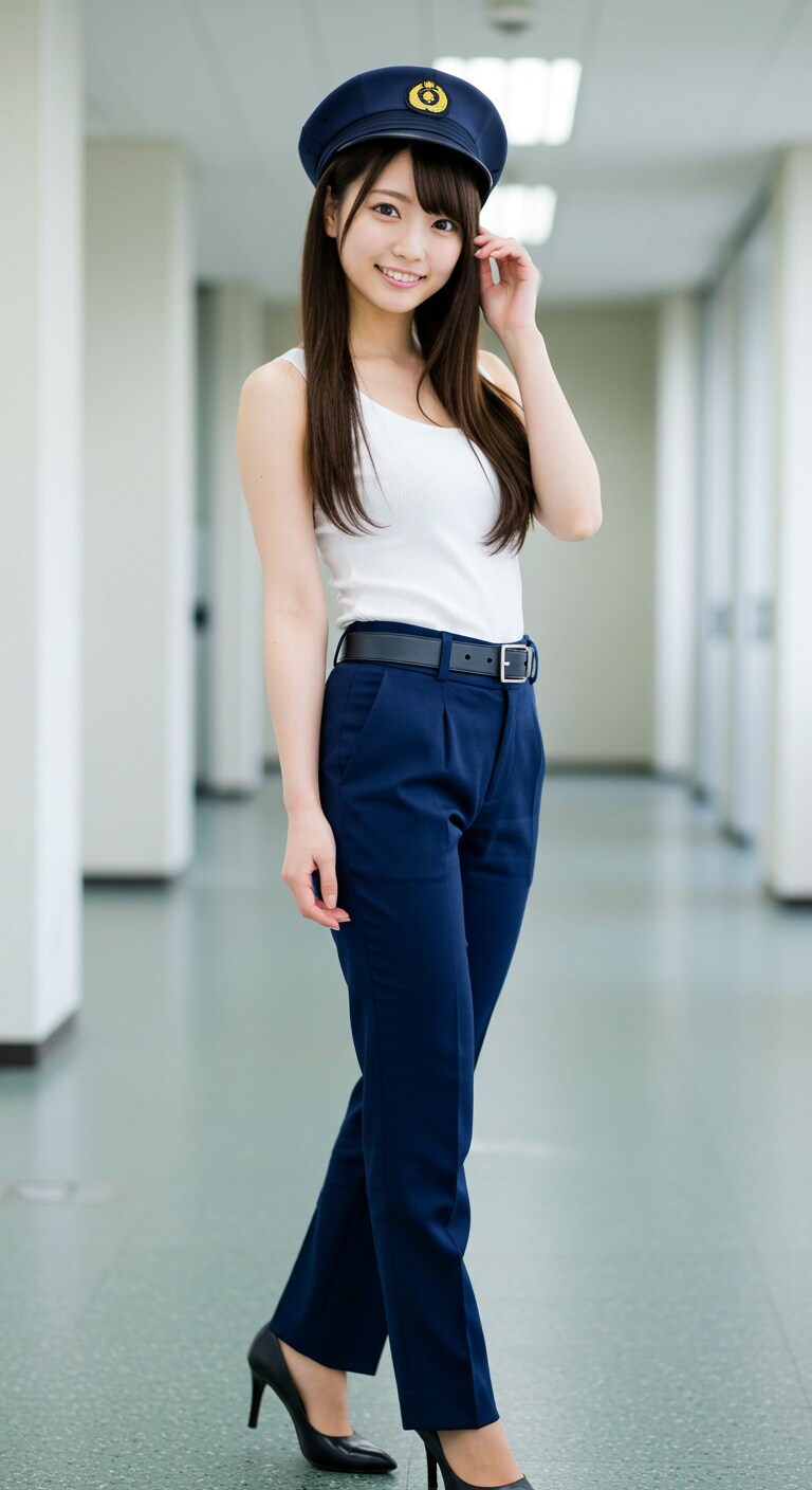 リアルかっこかわいい婦警