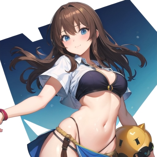 新作アニメの宣伝ポスター風
