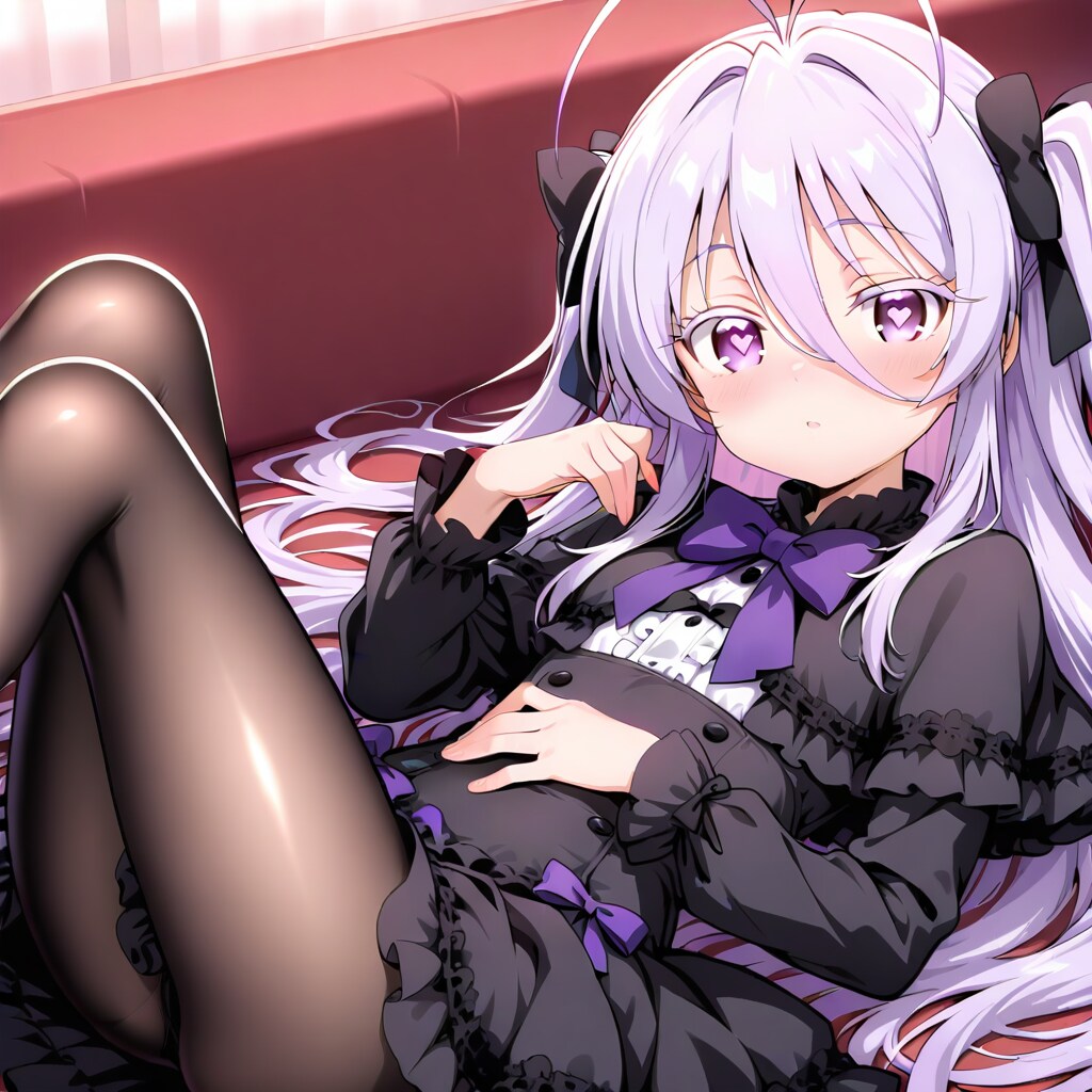 ハート目の少女