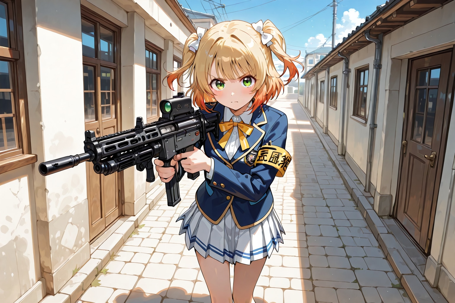 彼女は風紀委員。
