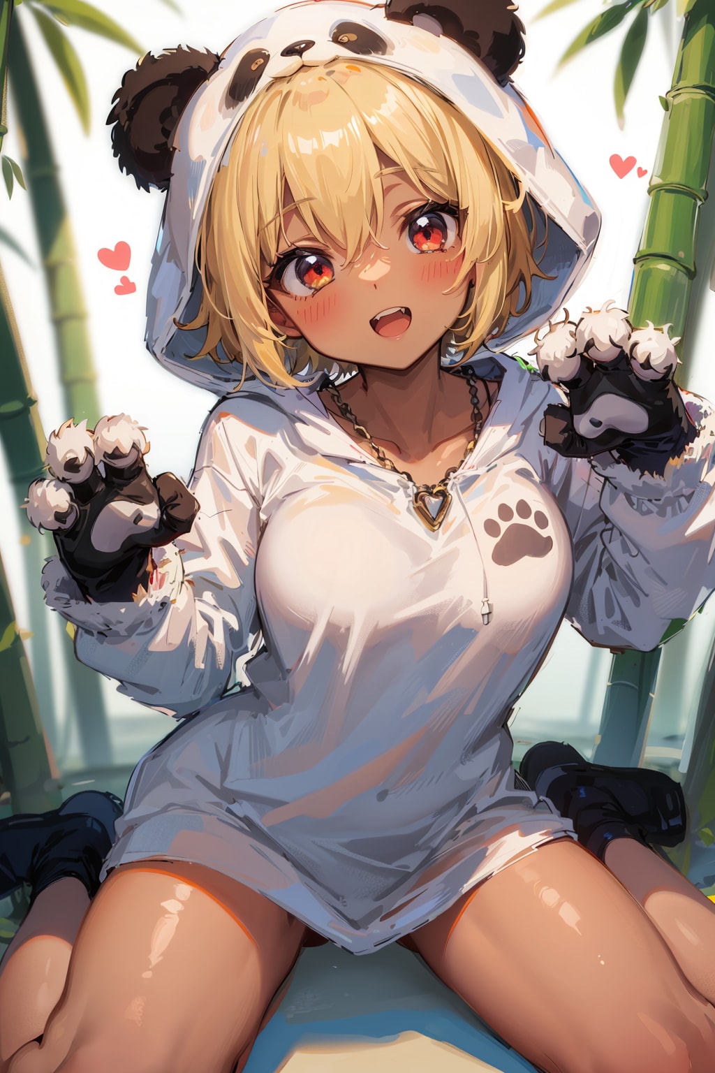 がお〜！あれ？パンダってなんて鳴くの？