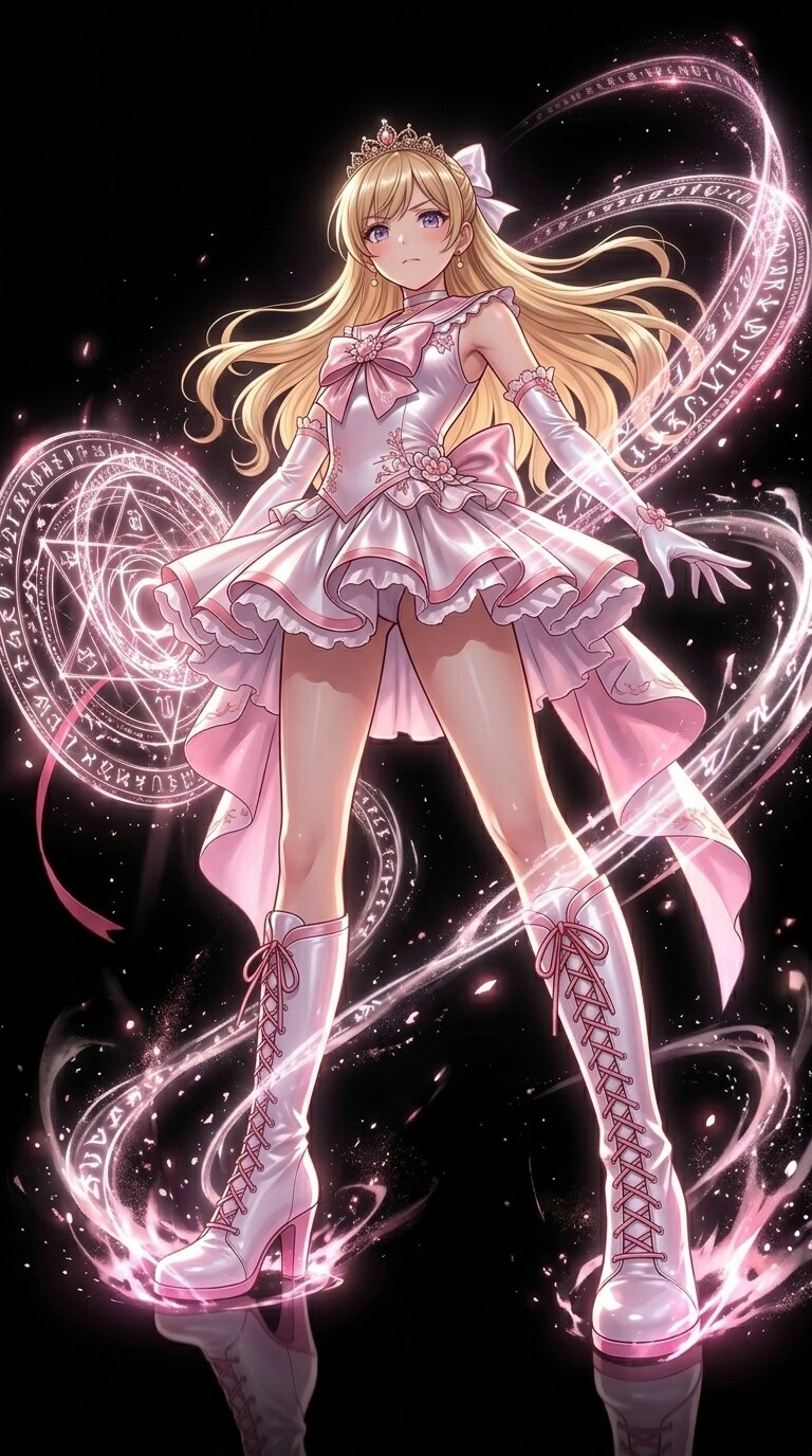 魔法少女を動かしてみた。