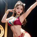 インド人ハーフのダンス 2枚目