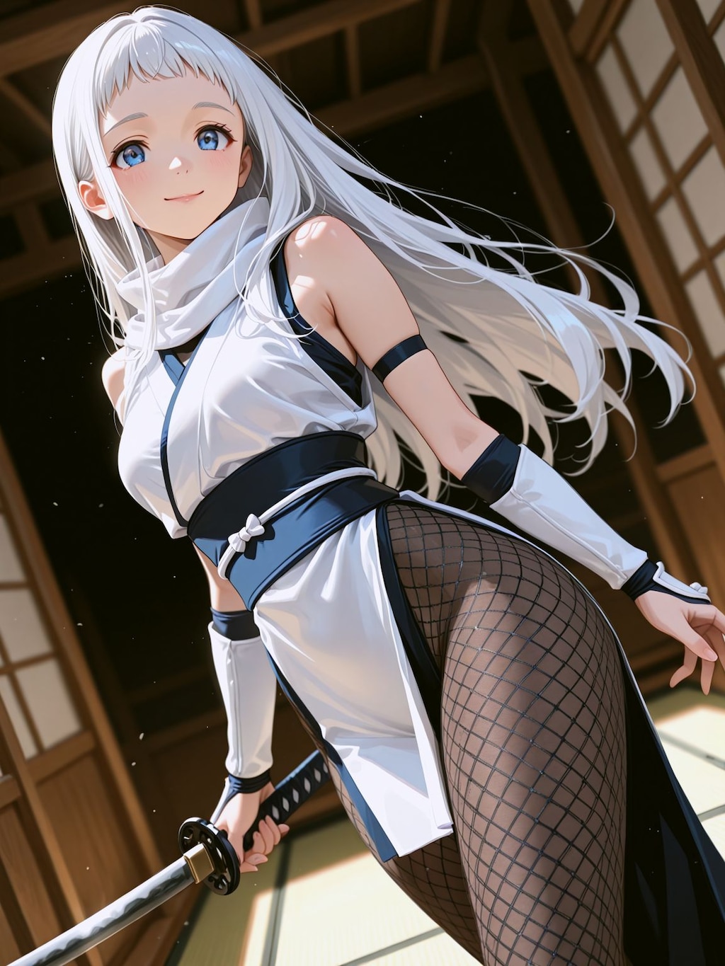 くノ一白ちゃん