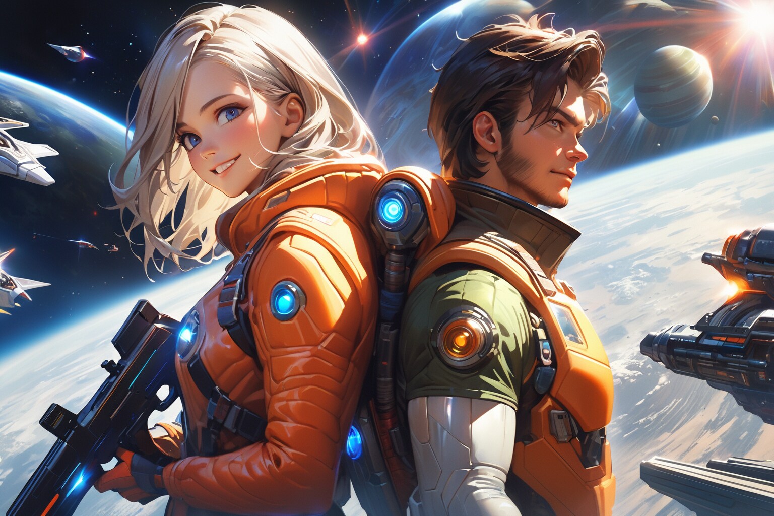 宇宙の賞金稼ぎ | の人気AIイラスト・グラビア