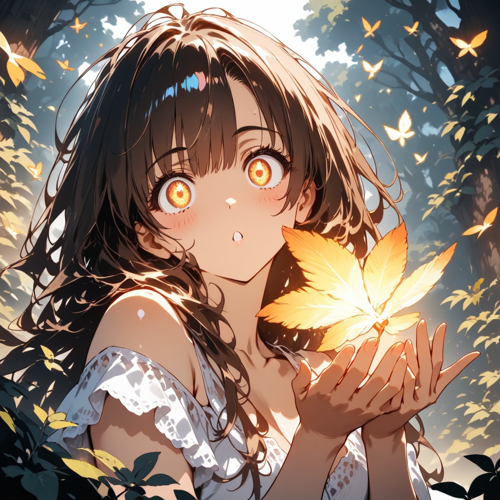 この葉っぱ、飛ぶよ！?