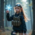 人族の支援を受けるエルフ軍の少女たち⑤「凍り付け、全ての侵略者共…」 8枚目