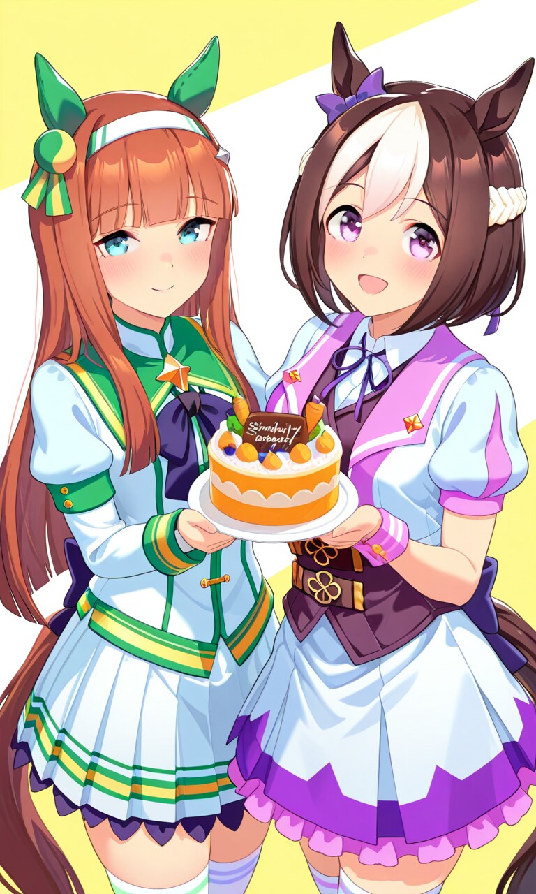 スペちゃん＆スズカW誕生日🎂❤️