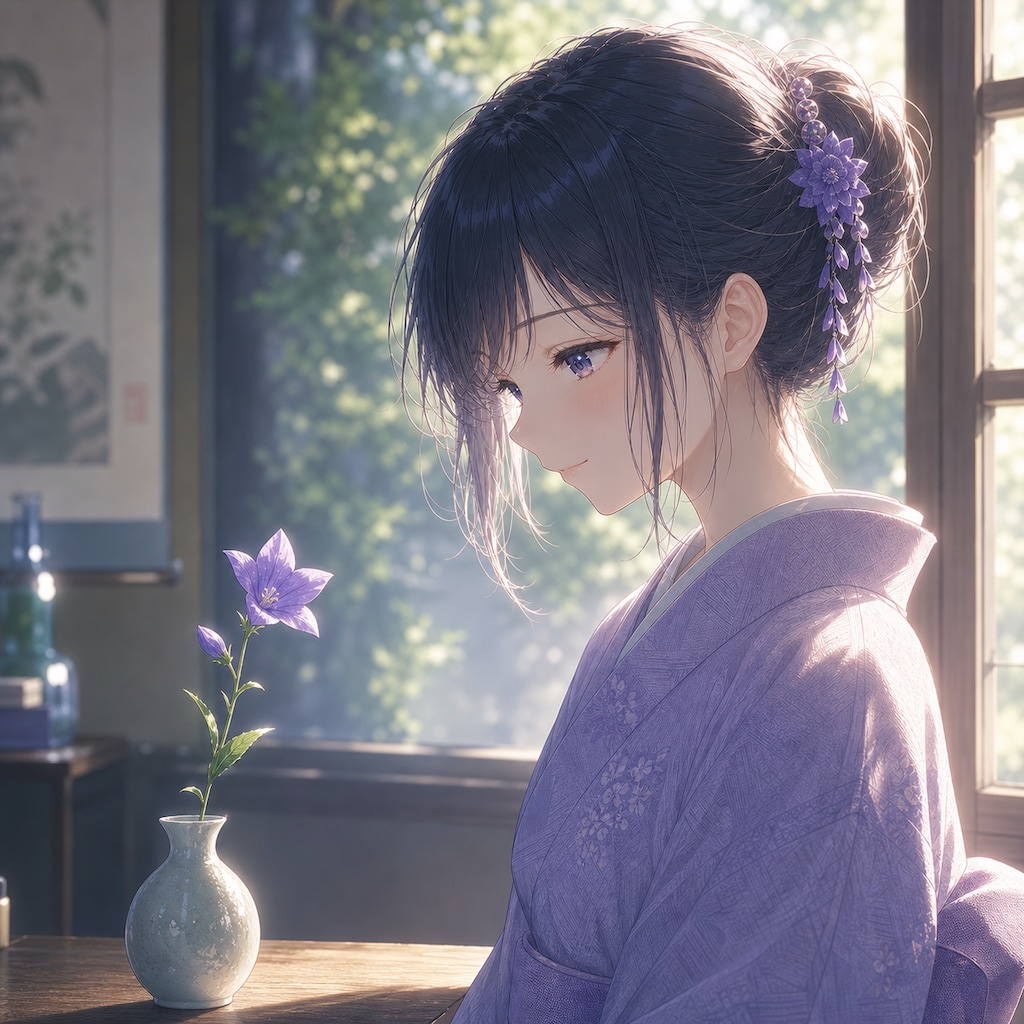 和服女子