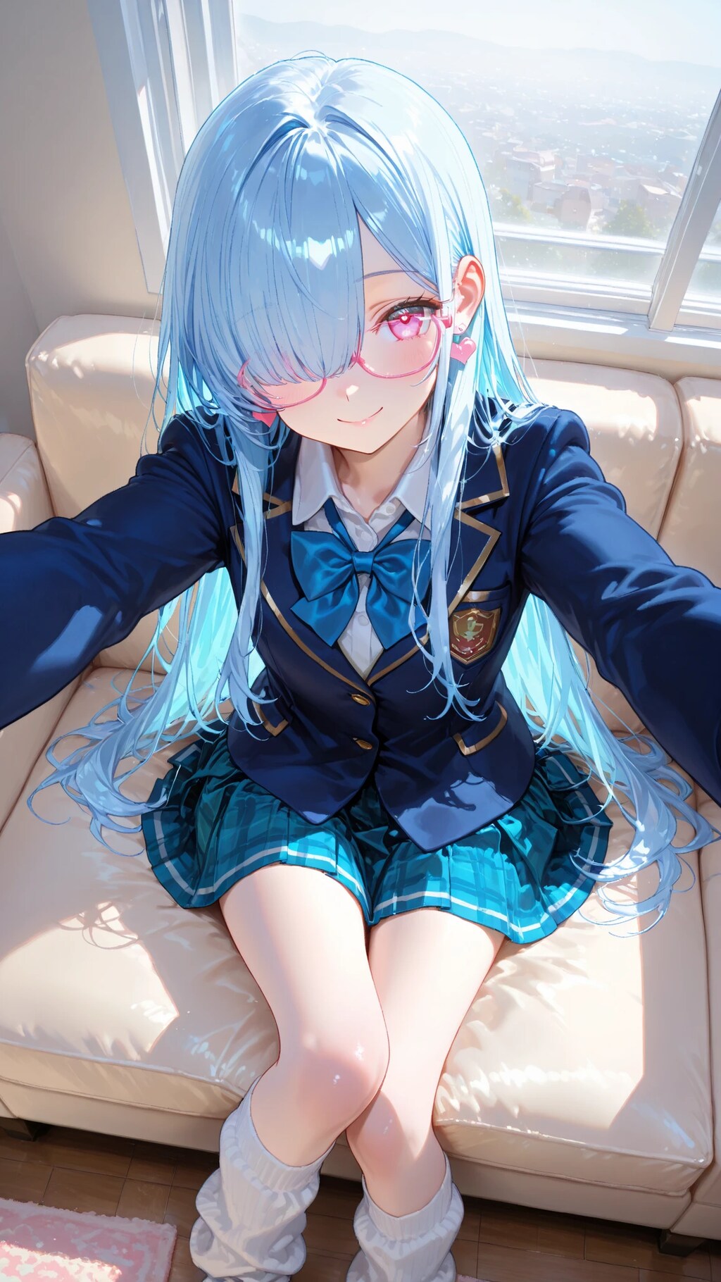 【のせてください】ミハルの膝の上