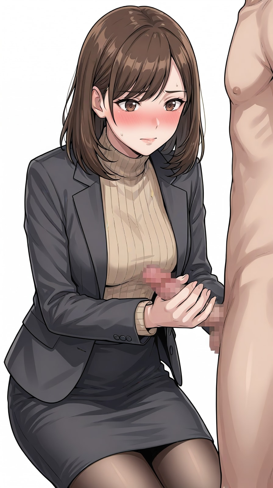 柳井由花 手コキ