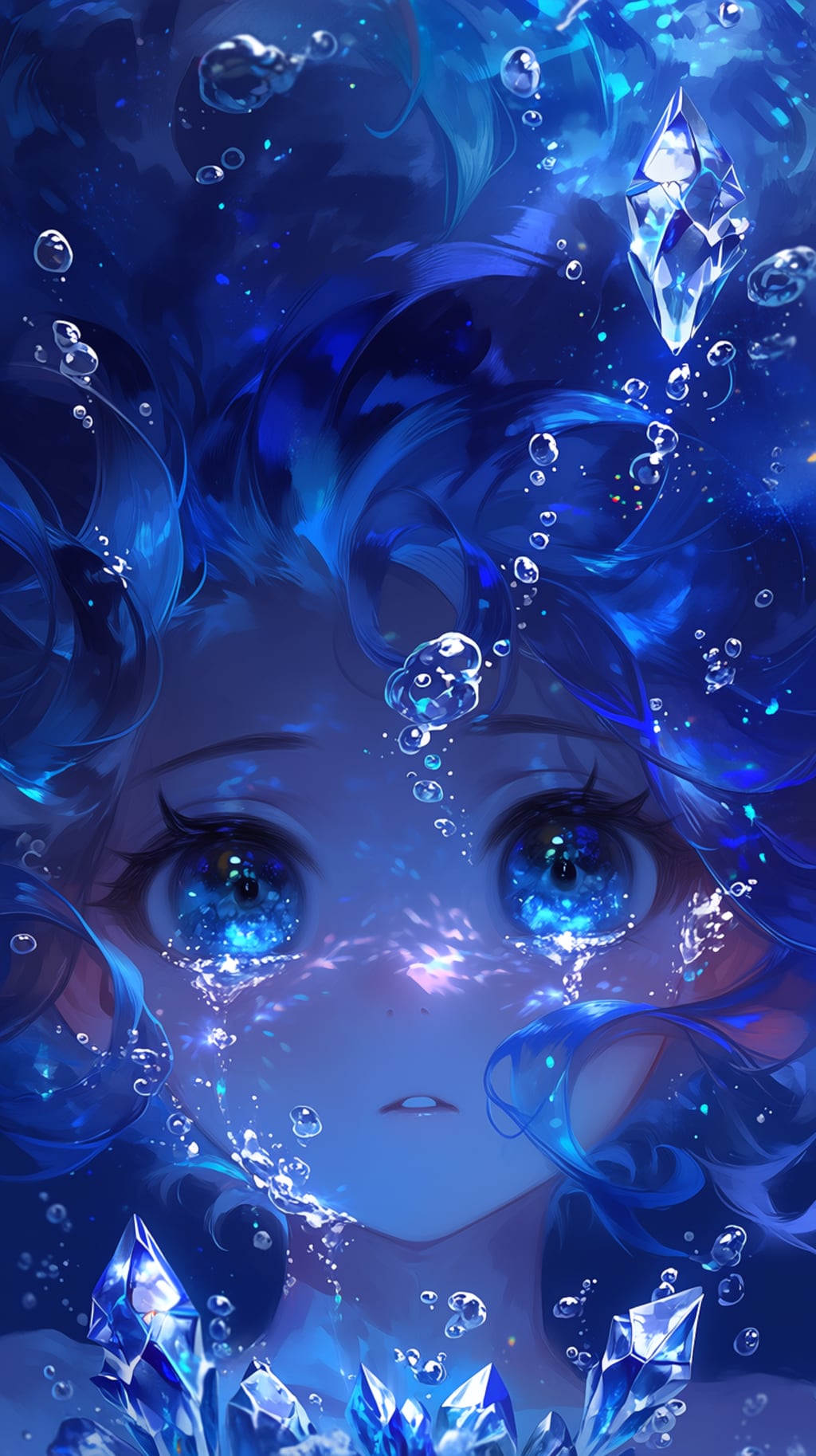 水晶のような涙