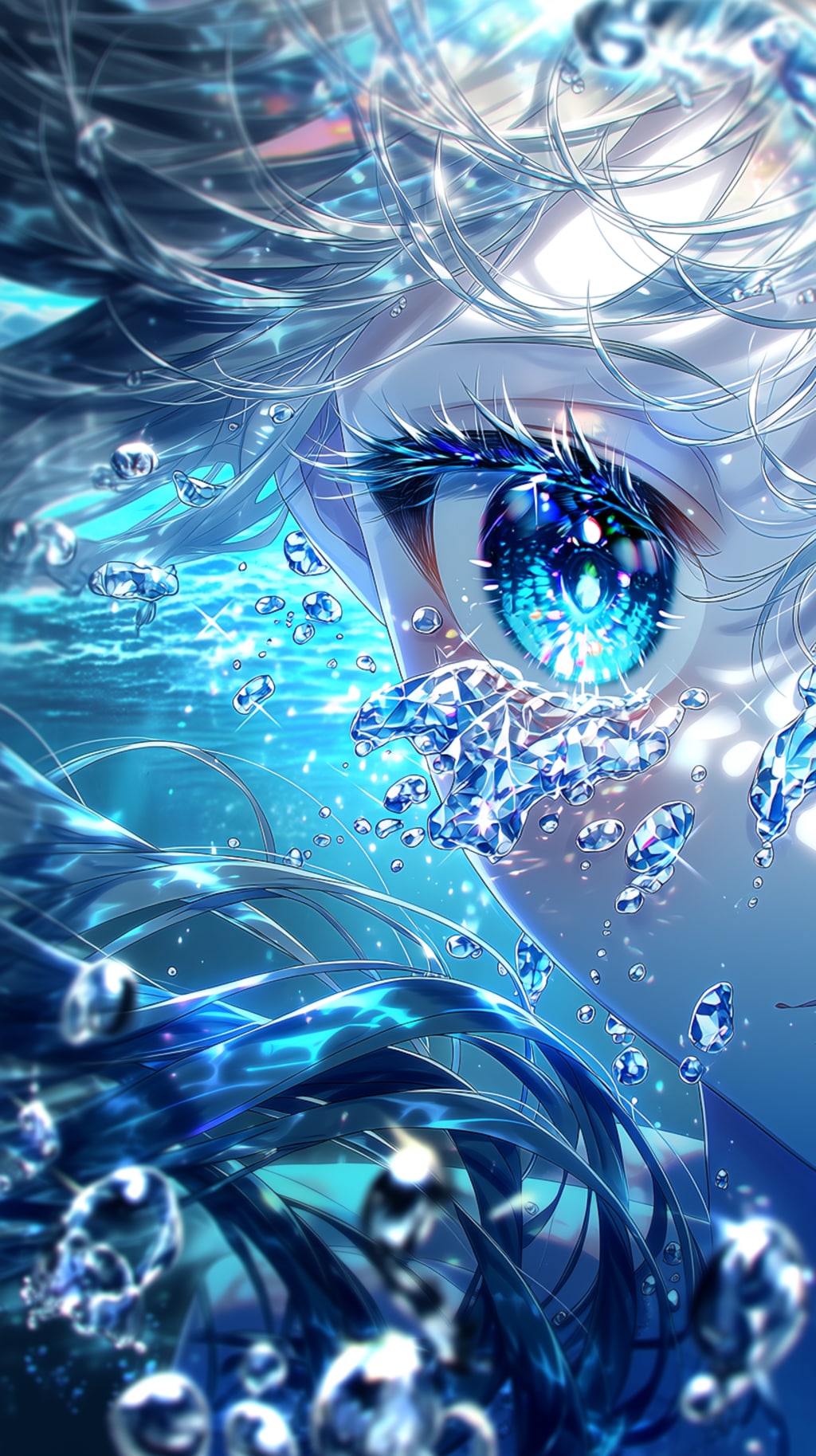 水晶のような涙