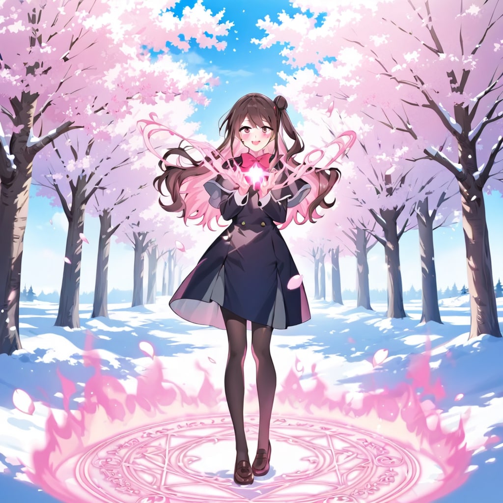 冬の開花魔法