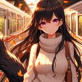 列車の旅に出た、ピアスなうちの子＊その2(12枚) 9枚目
