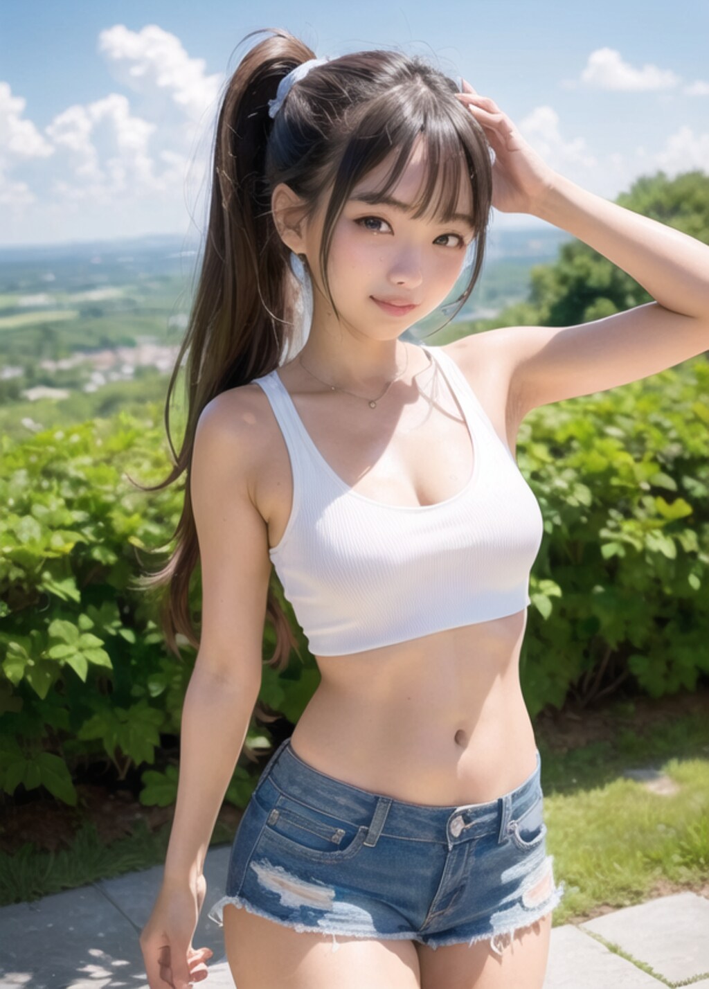 遠い親戚の田舎娘