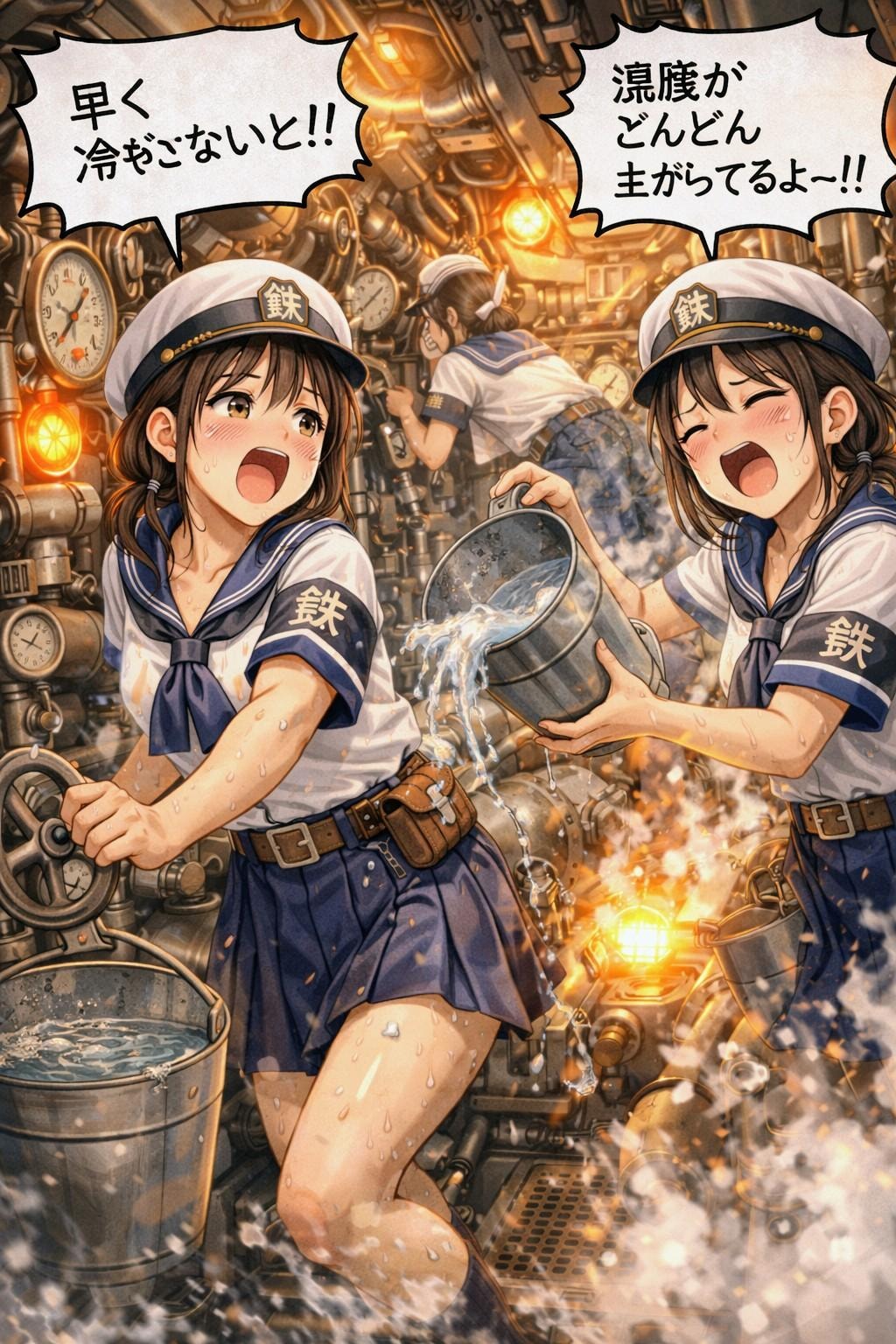 イー25潜水艦お姉やん