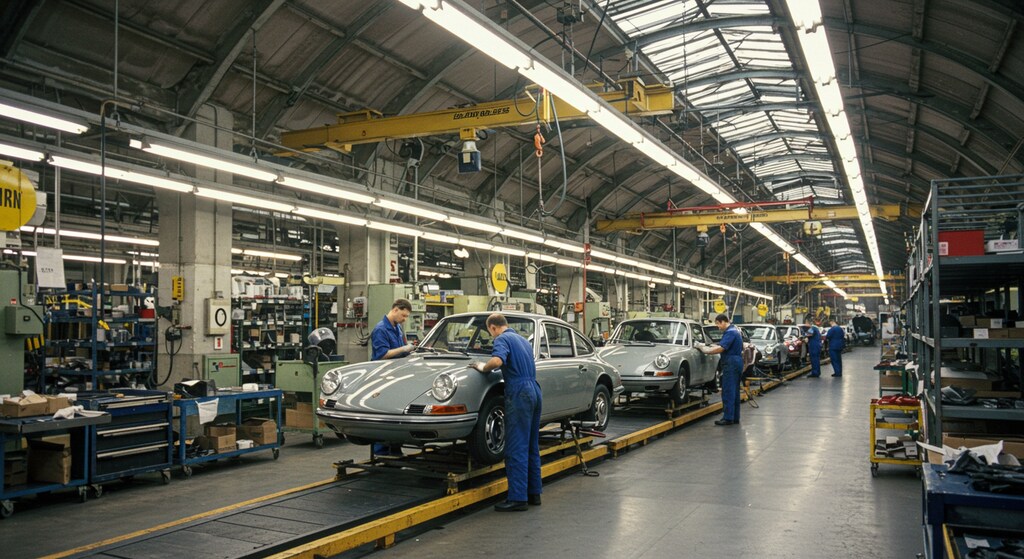 ポルシェ911生造工場