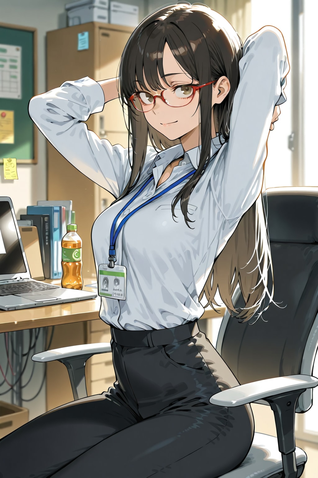 OLになったよその子結月ちゃん