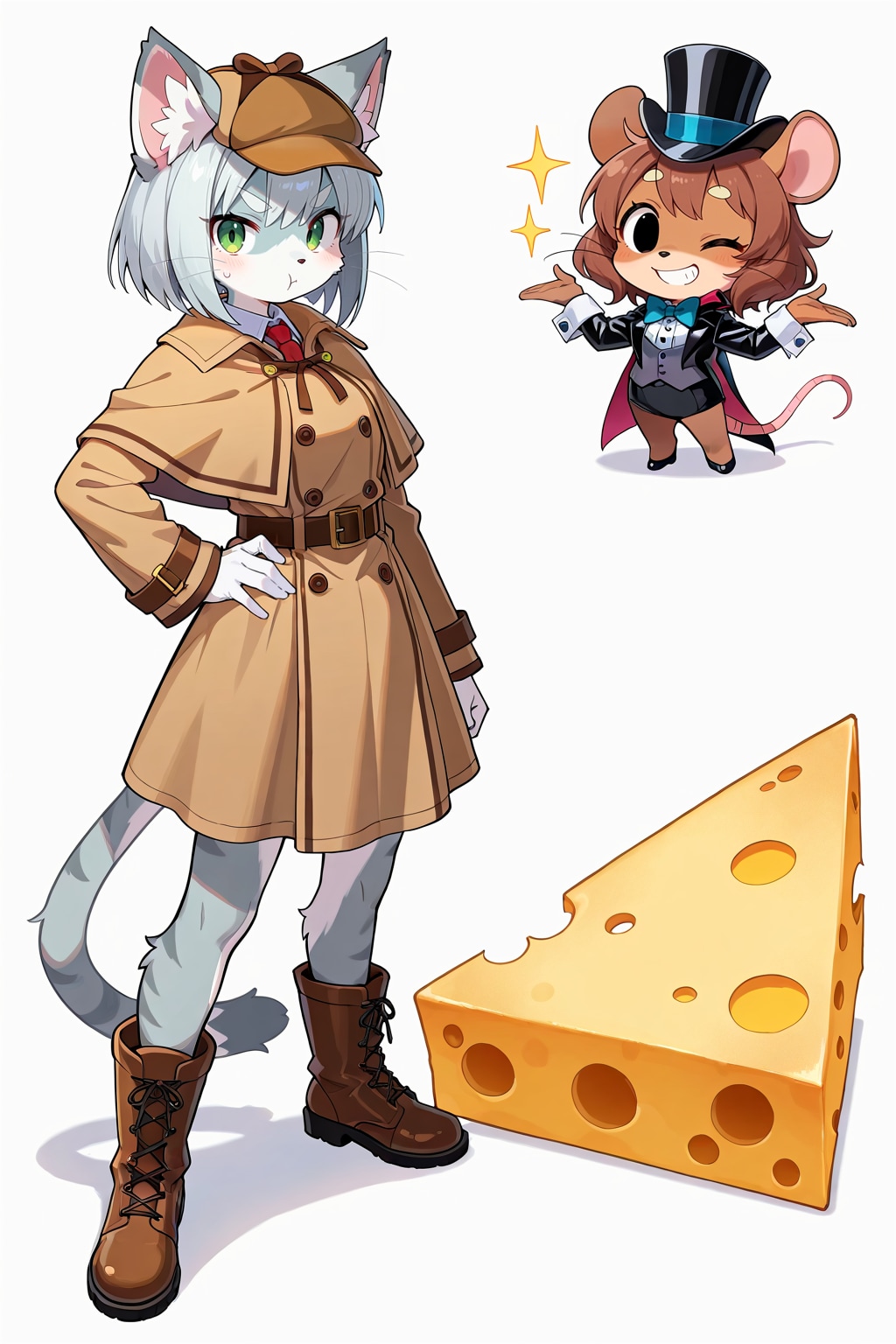 にゃんことねずみ！