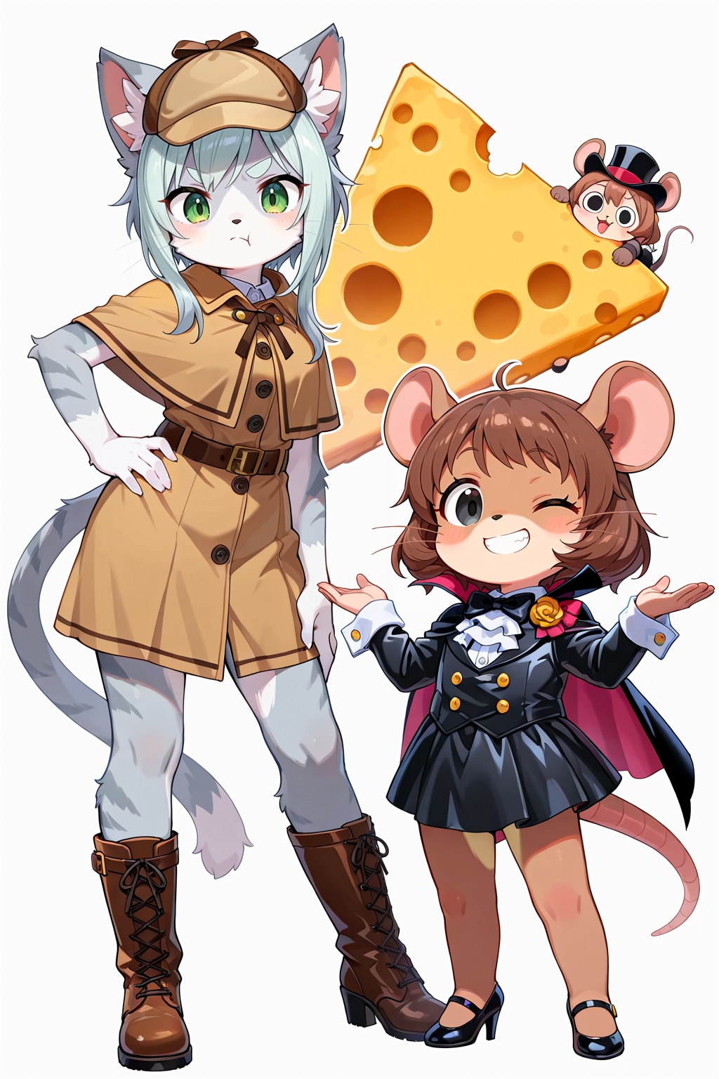 にゃんことねずみ！