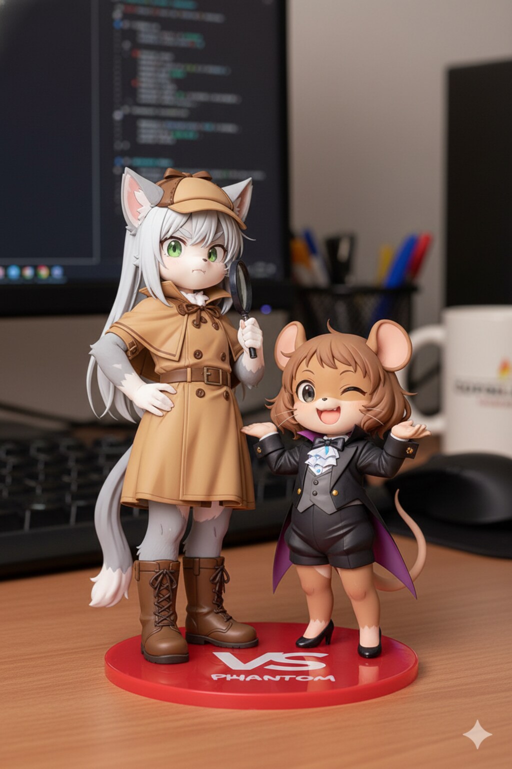 にゃんことねずみ！