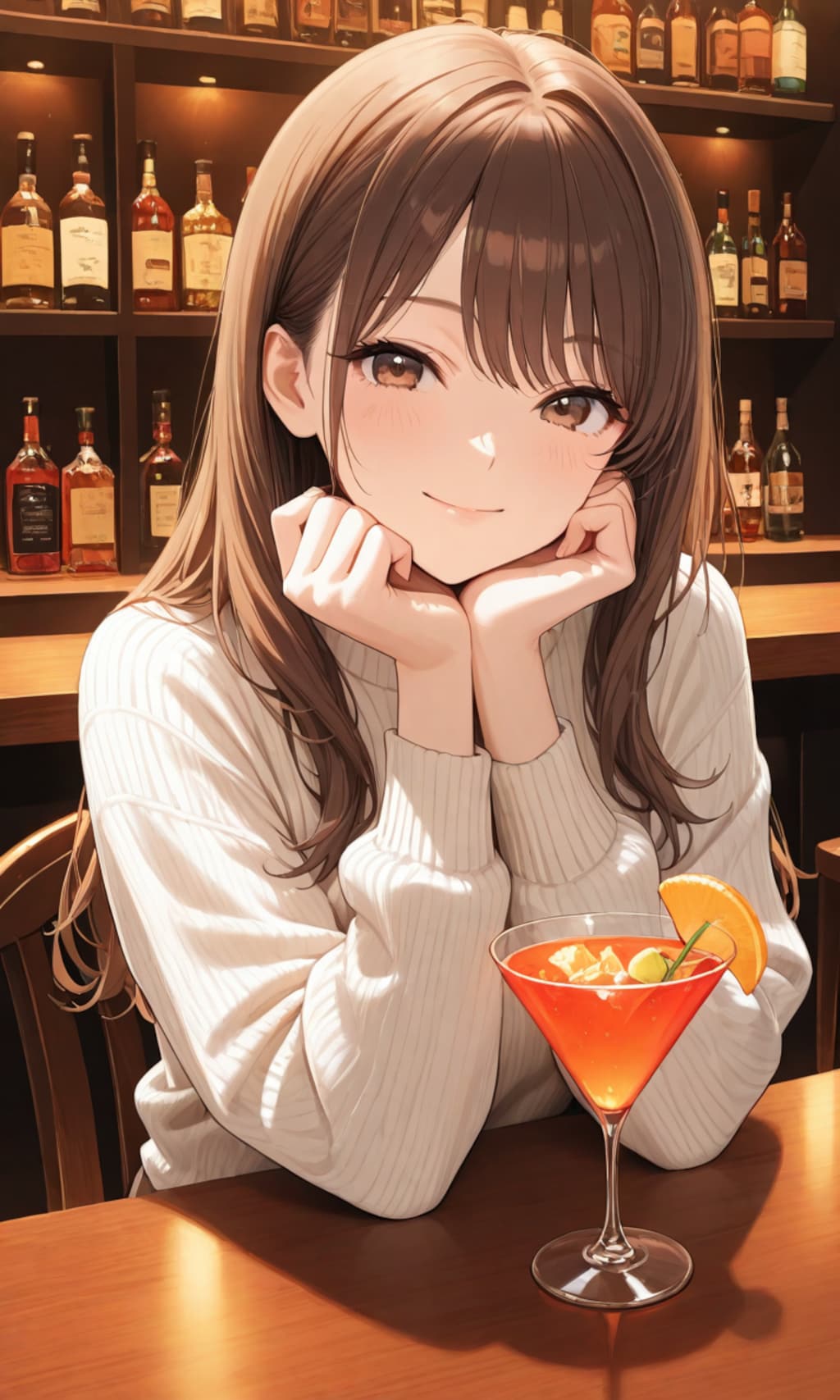 カクテルを一杯♪