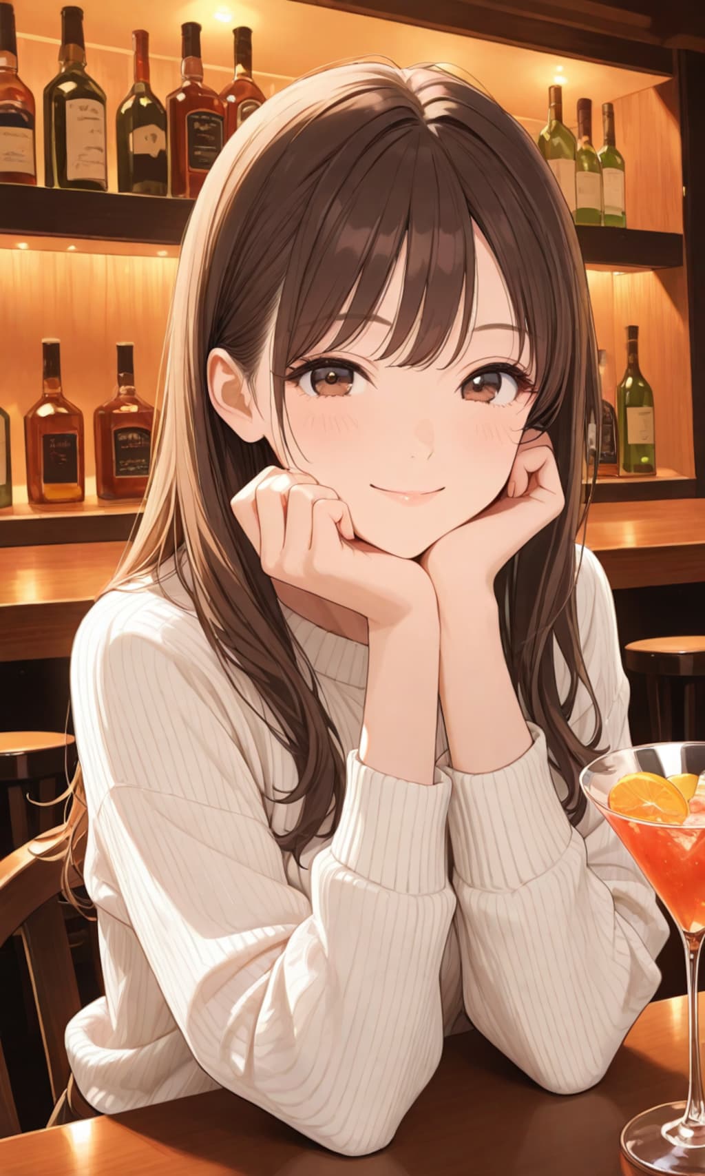 カクテルを一杯♪