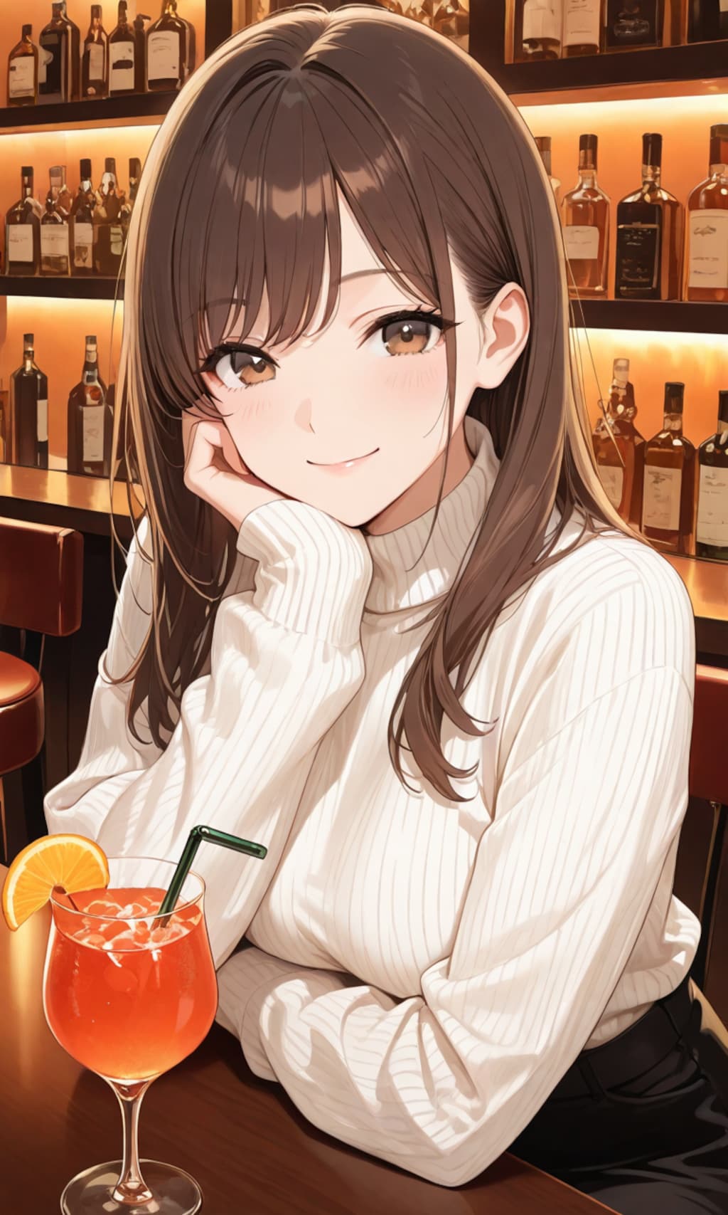 カクテルを一杯♪