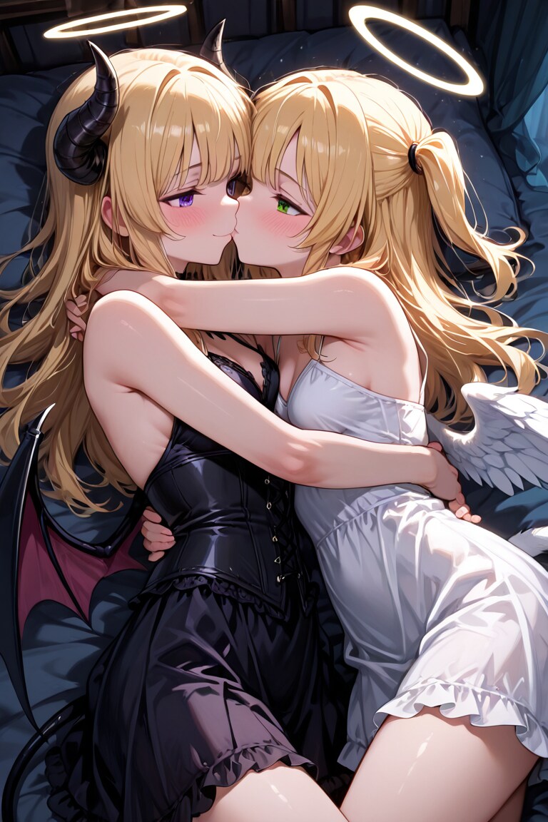 レズ天使と悪魔
