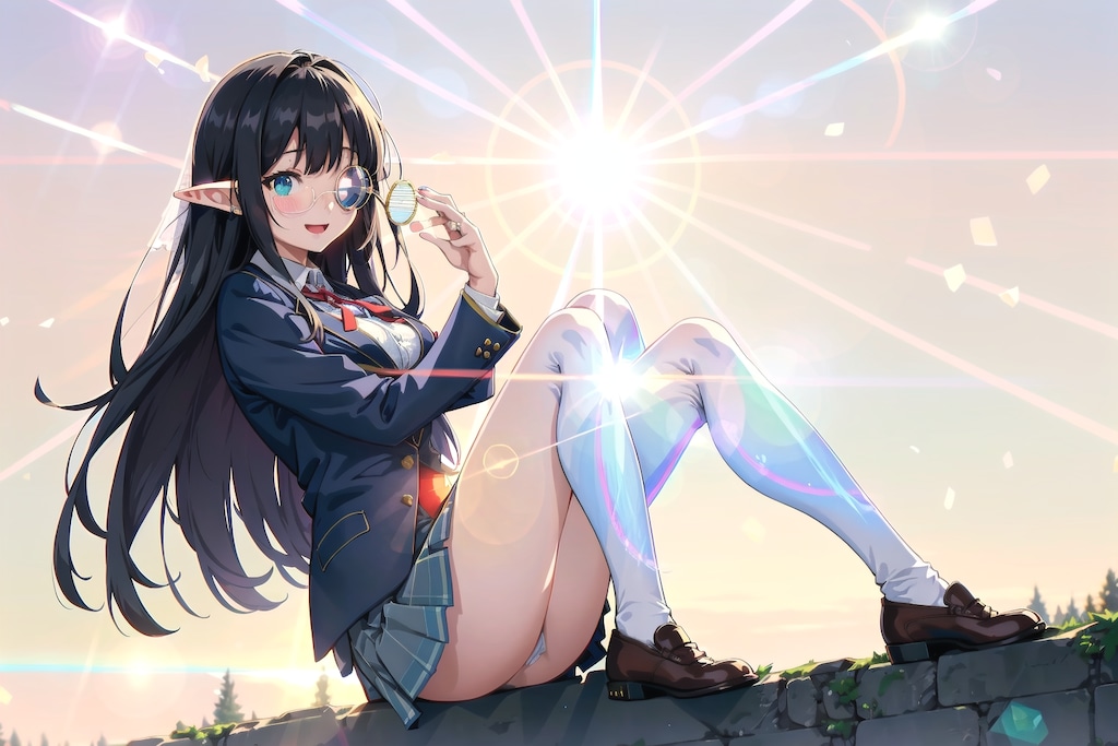 黒い神と目のマリーネさん