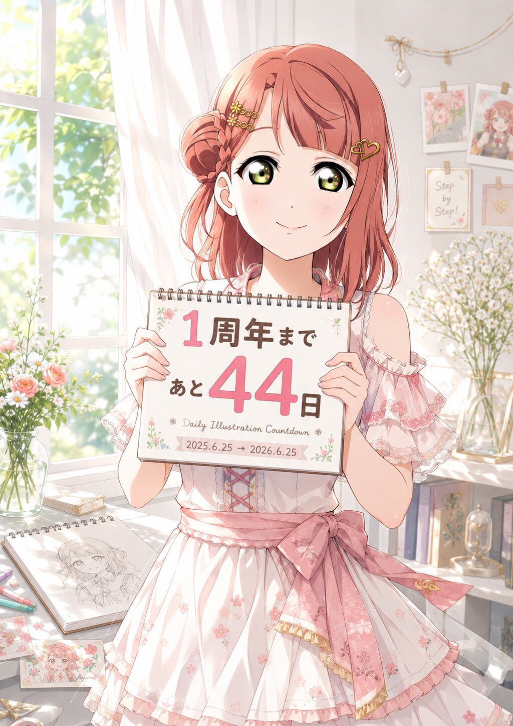 デイリーイラストカウントダウン