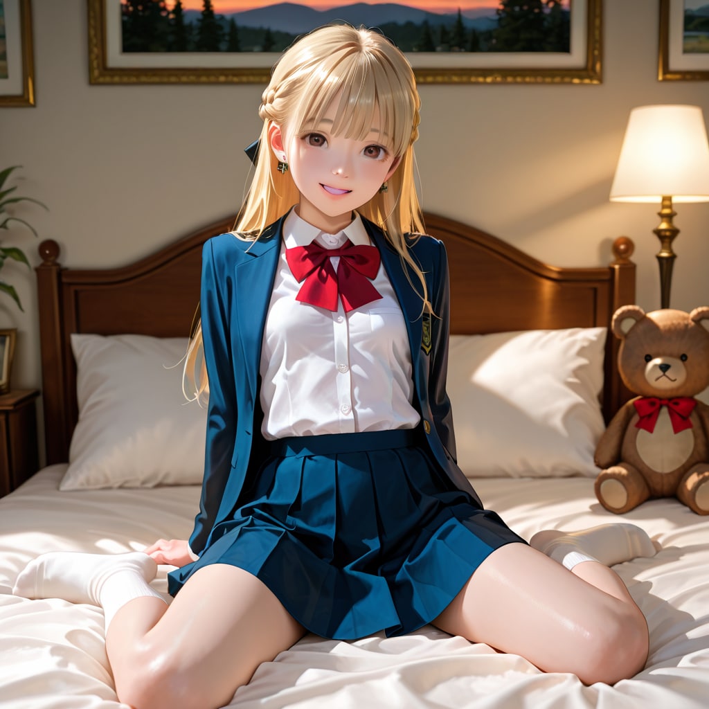 澪奈 school uniform (17)