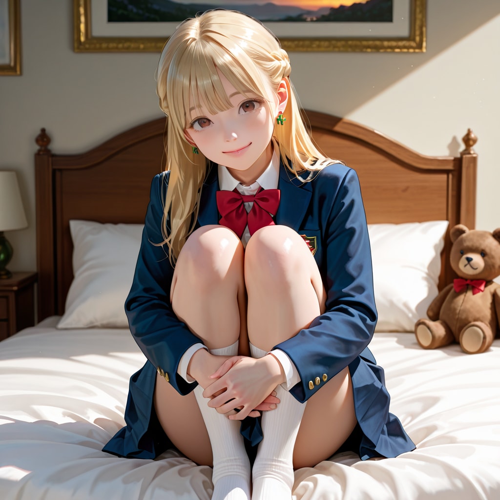 澪奈 school uniform (17)