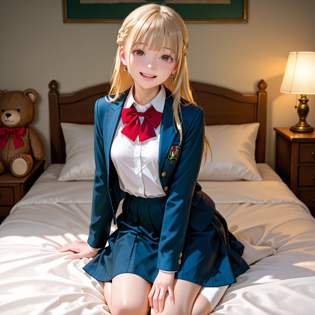 澪奈 school uniform (17)