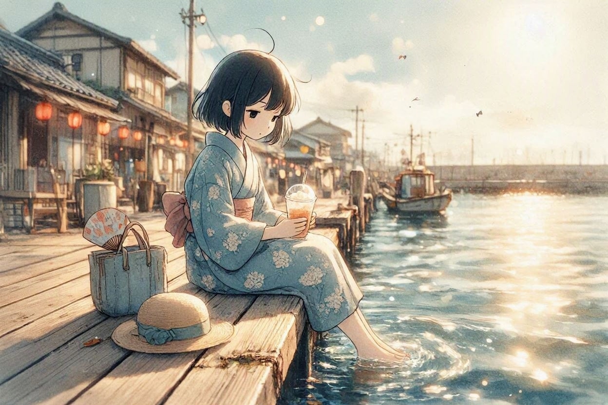 夏の思い出(MAI-Image-2e)(5) | の人気AIイラスト・グラビア