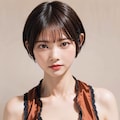 ドレスなのかよくわからんがポロリ 3枚目