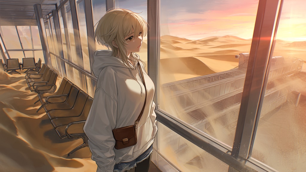 第05観測区画：砂は空に届いた